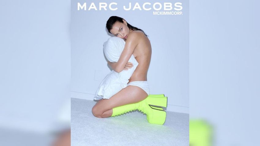 Фотосет с подушкой был сделан для американского бренда Marc Jacobs. Фото: Инстаграм (запрещен в России) / @alastairmckimm