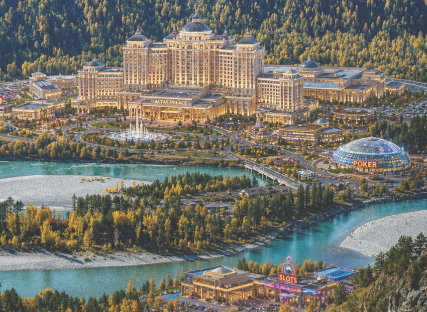 На Алтае откроется казино с тысячей рабочих мест ради пополнения госбюджета. Фото: t.me/mashmoneymash