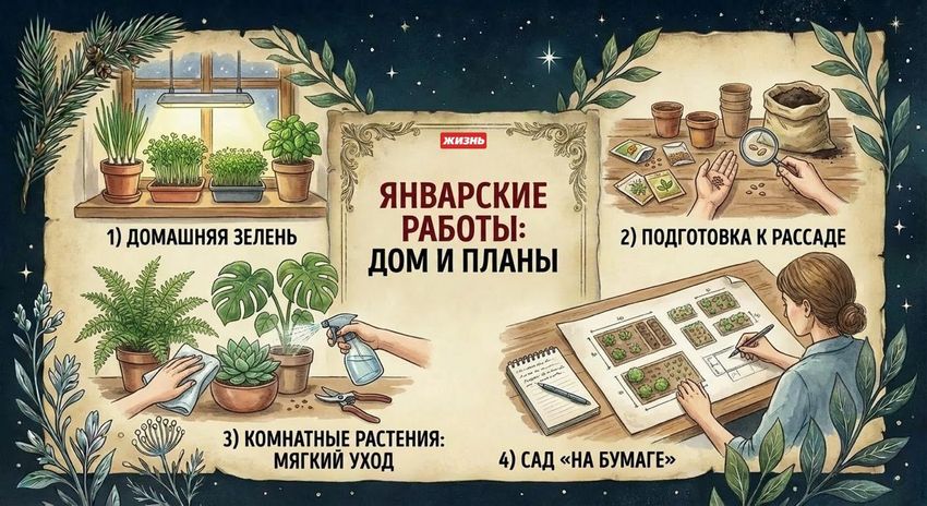 Что делать в январе 2026 года. Коллаж: Гавришева Анна