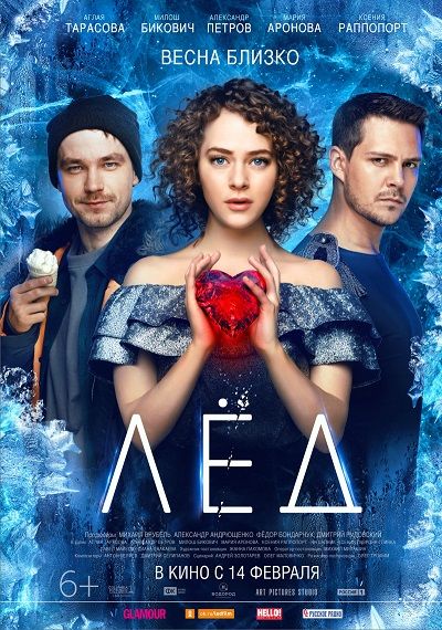 «Лед» — фильм о любви и мечте. Постер фильма «Лед», 2018, реж. Олег Трофим. Фото: wikipedia.org