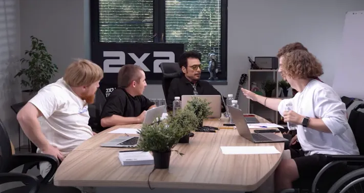 Фрагмент скрипт-реалити шоу «Редакция 2х2» на телеканале 2х2. ФОТО: 2x2tv.ru