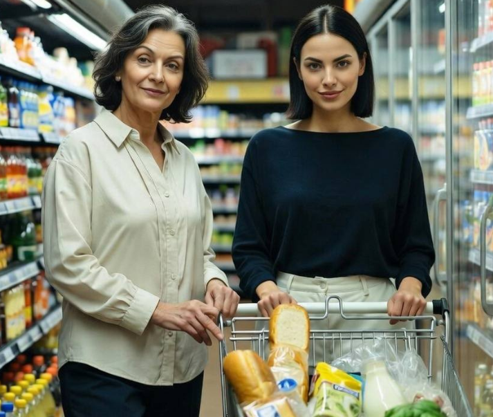 В Приморье мать и дочь трижды за 10 дней обокрали один и тот же супермаркет. Фото сгенерировано нейросетью