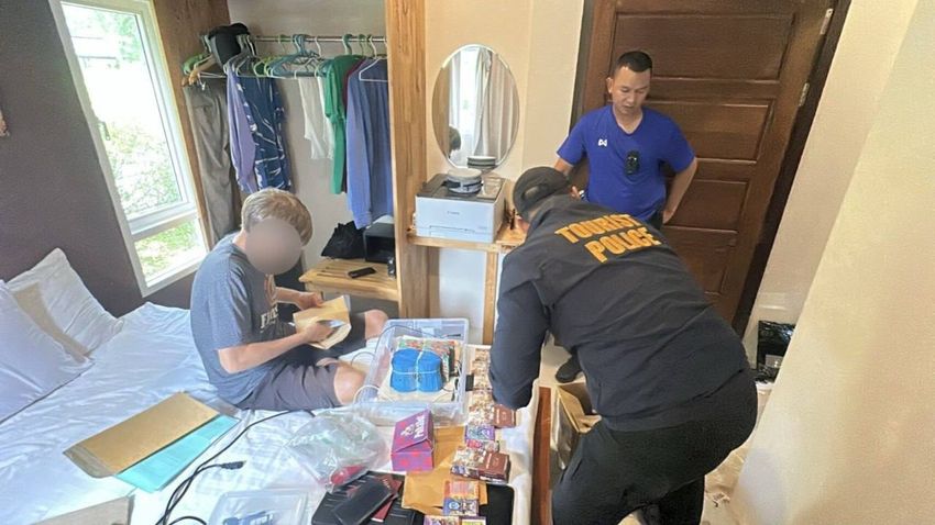 В Тае задержали россиянина, продававшего навозные грибы под прикрытием проката. Фото: @breakingmash