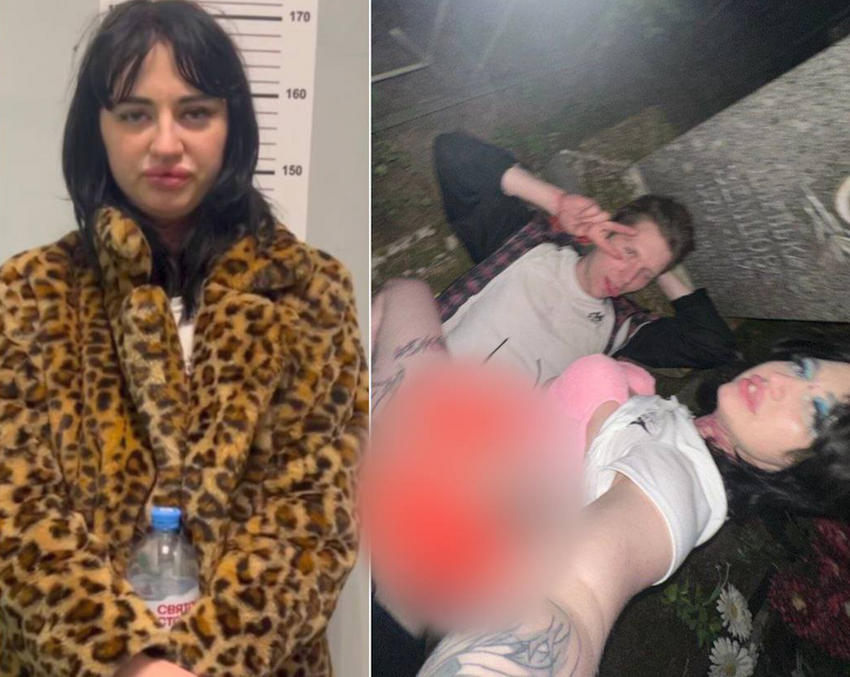 В Питере треш-блогеров приговорили к году принудительных работ за секс на могиле. Фото: t.me/mashmoyka