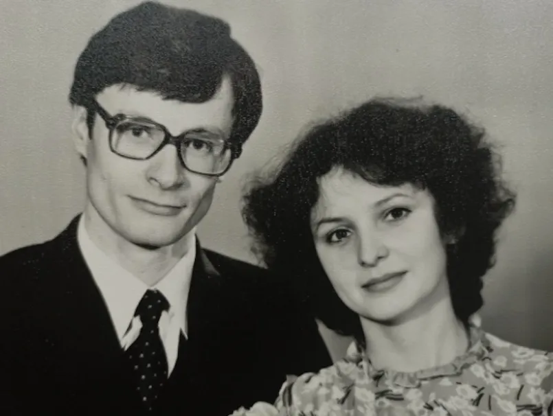 Сергей и Татьяна после росписи в ЗАГСе 19 ноября 1980 года. ФОТО из личного архива