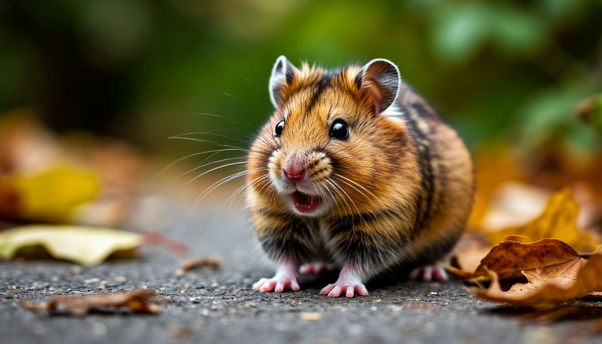 Под Нижним Новгородом дикий зараженный бешенством хомяк напал на школьника. Фото сгенерировано нейросетью Perplexity по материалам статьи.