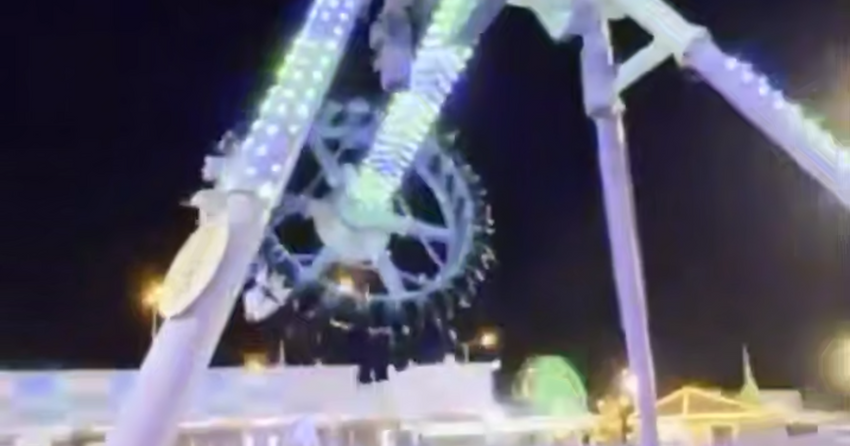 В Саудовской Аравии аттракцион рухнул во время работы — 23 человека пострадали. Фото: t.me/shot_shot