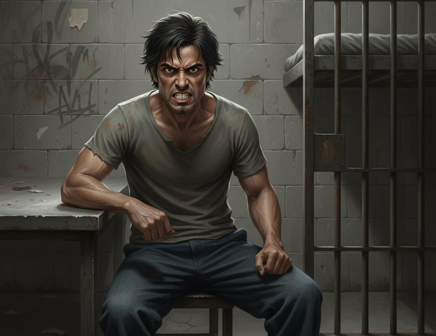 В Казахстане педофилов будут кастрировать за 6 месяцев до выхода из тюрьмы. Фото сгенерировано нейросетью Perplexity по материалам статьи.