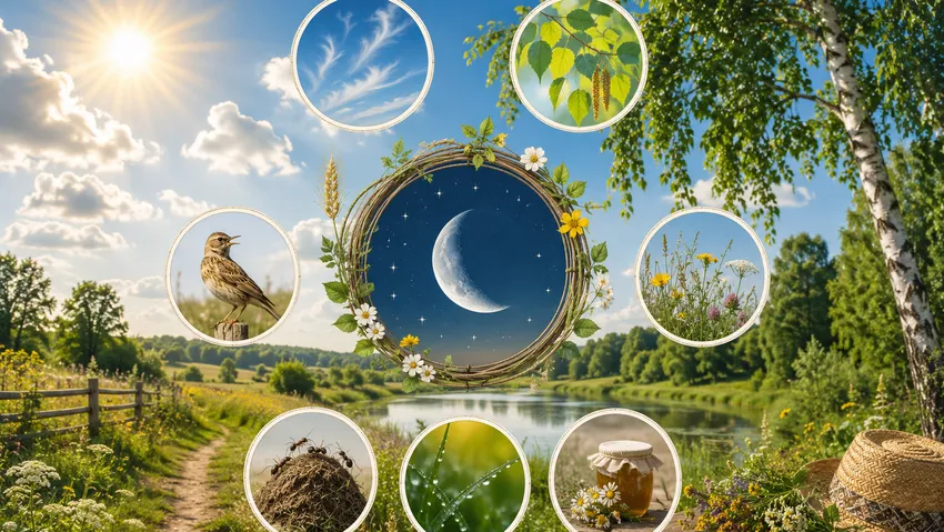 Народные приметы июня 2026 года. Фото сгенерировано нейросетью GPT Images