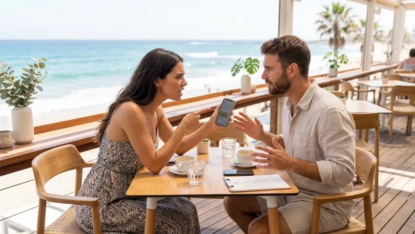 Любовный гороскоп Скорпиона на 2026 год. Фото сгенерировано нейросетью Nano Banana