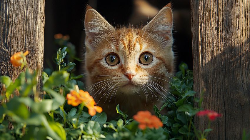 Кошки могут пролезть везде, где пролезет их голова. Фото сгенерировано нейросетью midjourney.com по мотивам публикации