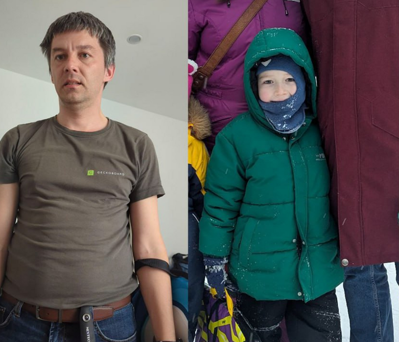 Отец, похитивший сына в Новосибирске, записал видео и просит отдать ему дочь. Фото: t.me/mash_siberia