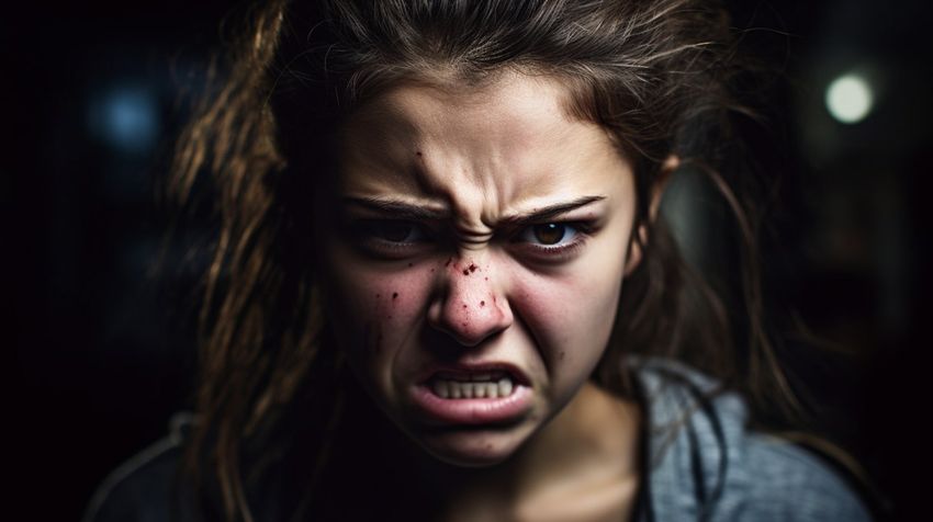 Под Кемерово семиклассница с бойфрендом зарезала мать, она не давала ей гулять. Фото сгенерировано нейросетью midjourney.com по материалам статьи