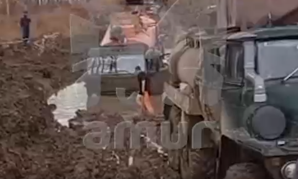 Вот так выглядят дороги в Амурской области. ФОТО: t.me/amur_mash