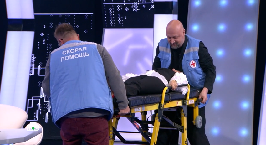 Куценко продемонстрирует в шоу, чему научился на съемках сериала "Скорая помощь". Фото предоставлено пресс-службой НТВ