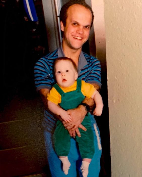 Маленький Пит с отцом. Фото: Инстаграм (запрещен в России) / @peetmontzingo