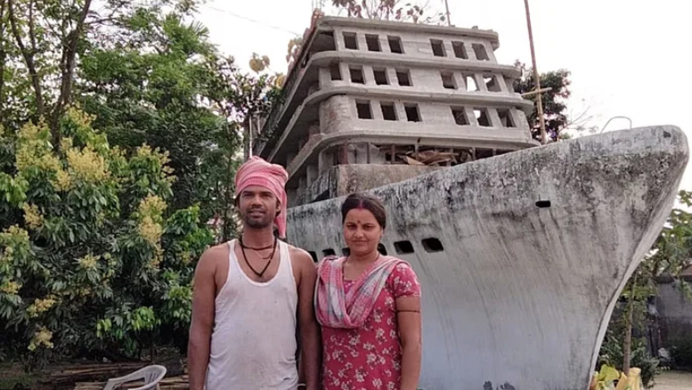 Минту Рой с женой Ити. Фото: freepressjournal.in