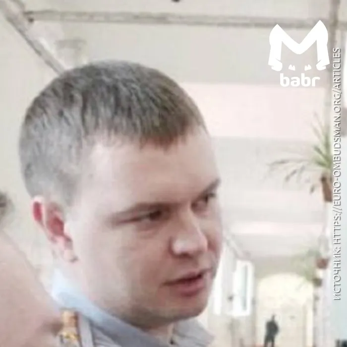 Зам начальника СИЗО-1. Фото: t.me/babr_mash