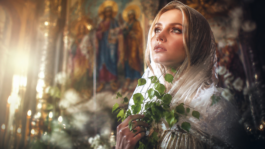 Духов день и Троица: связь двунадесятых праздников. Фото сгенерировано нейросетью GPT Images