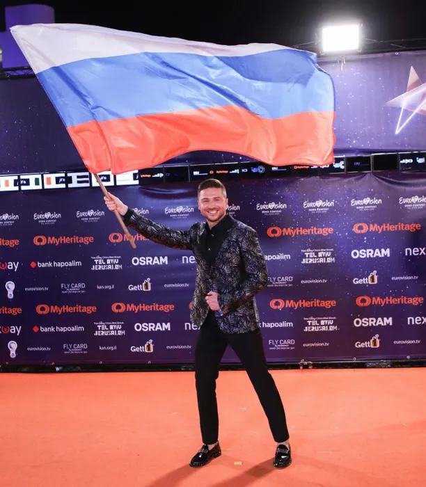 Сергей Лазарев на международном конкурсе «Евровидение». Фото: соцсети