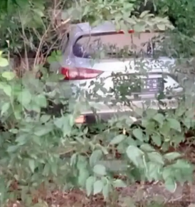 Волонтёры нашли брошенную «Мазду»  у станицы Кирпильской. ФОТО: соцсети