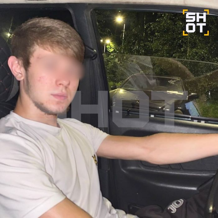 На фото один из похитителей, Рустам. Фото: t.me/shot_shot