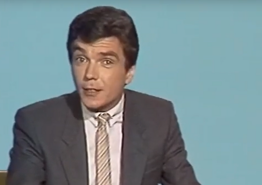 1985 год. Юрий Николаев - ведущий «Утренней почты». ФОТО: соцсети