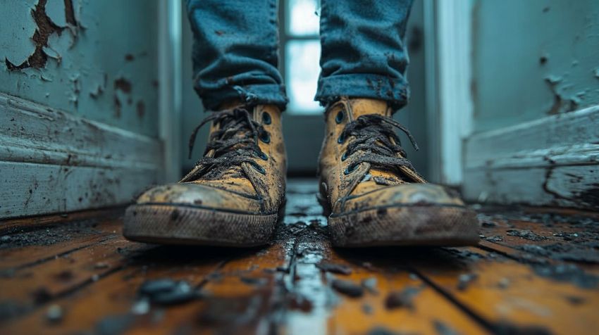 Мужик избил медиков за то, что они вошли в дом в уличной обуви. ФОТО СГЕНЕРИРОВАНО НЕЙРОСЕТЬЮ MIDJOURNEY.COM ПО МАТЕРИАЛАМ СТАТЬИ