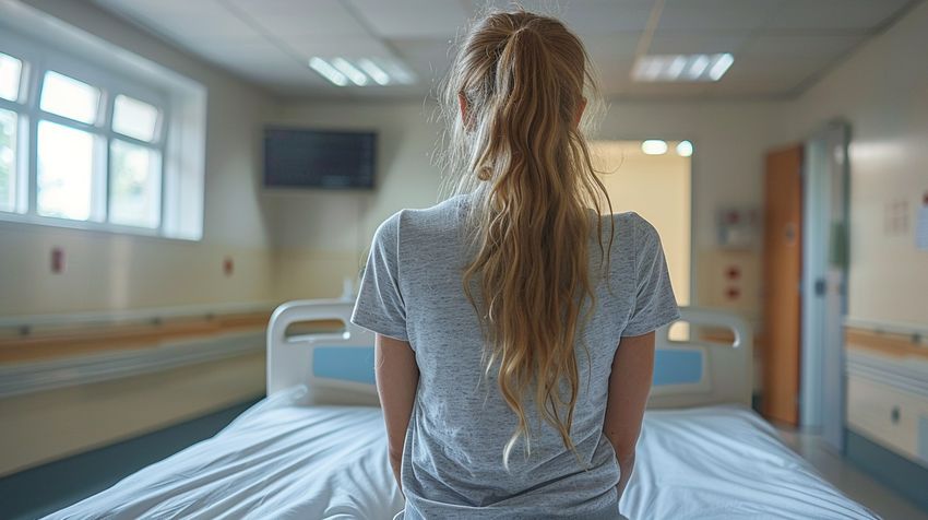 Школьница попала в больницу в тяжелом состоянии. Фото сгенерировано нейросетью midjourney.com по мотивам публикации