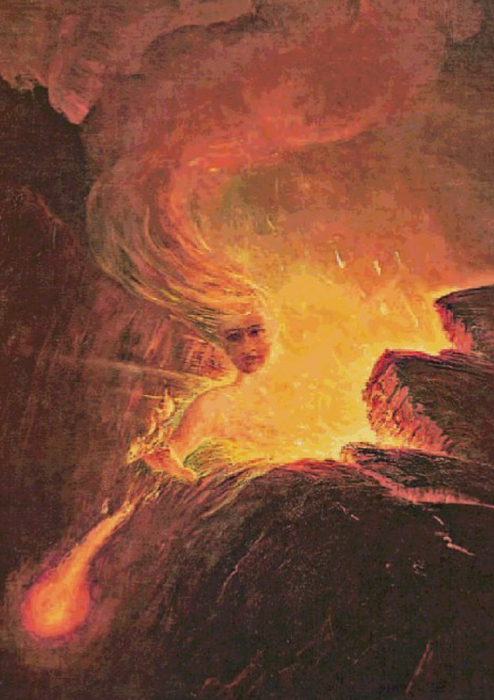 «Пеле». Картина Д. Хичкока, 1929 год.