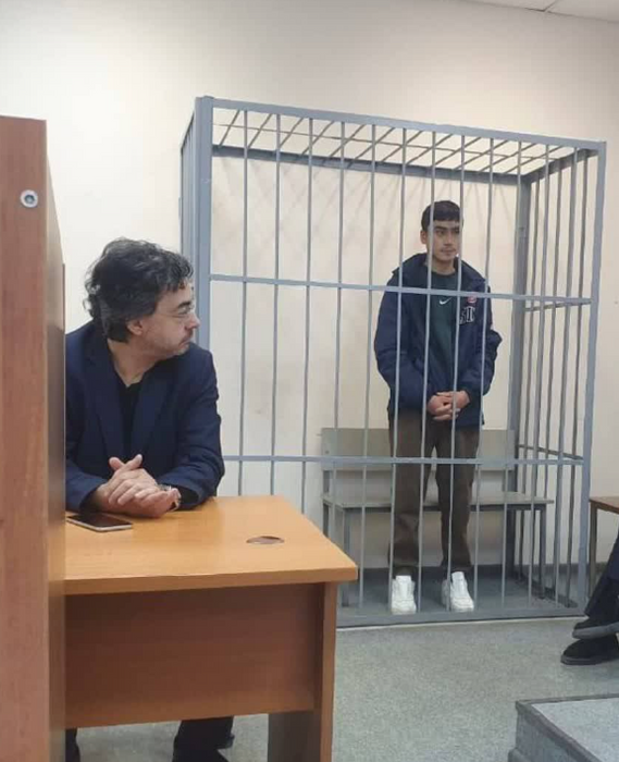 21-летнего Кучванбека арестовали на два месяца. ФОТО: t.me/url_mash