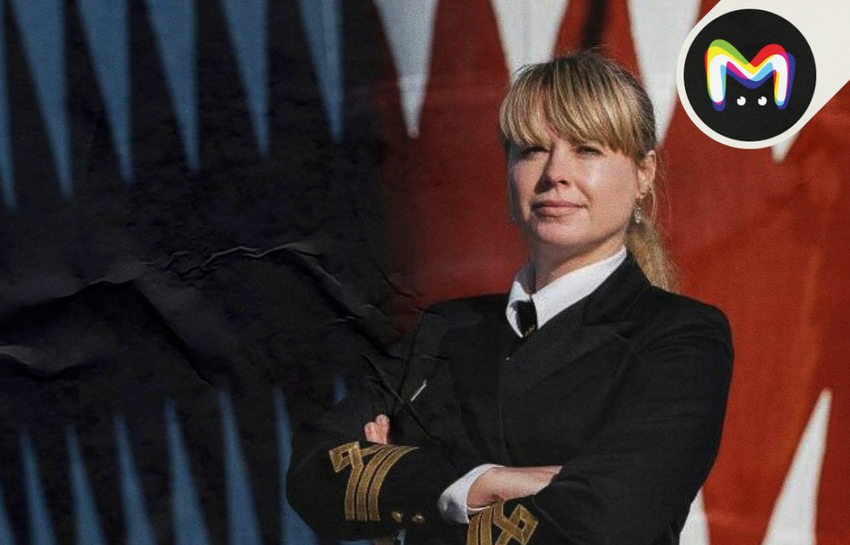 Учительница русского языка стала капитаном атомного ледокола "Ямал". Фото: t.me/mashkomnata