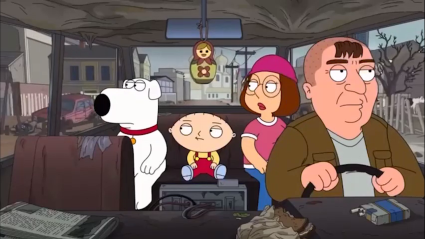 КАДР ИЗ 19 СЕРИИ 21 СЕЗОНА СЕРИАЛА "ГРИФФИНЫ", 2023 ГОД, РЕЖ. СЕТ МАКФАРЛЕЙН