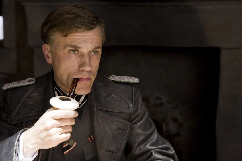 Кадр из фильма "Бесславные ублюдки", 2009, реж. Квентин Тарантино