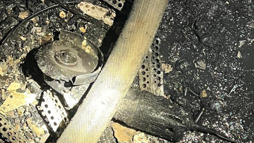 Главную улику обнаружили около сейфа. ФОТО: t.me/shot_shot