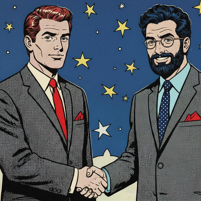 В январе 2026 года мужчина-Рак сможет найти союзника по бизнесу. Фото сгенерировано нейросетью Nano Banana