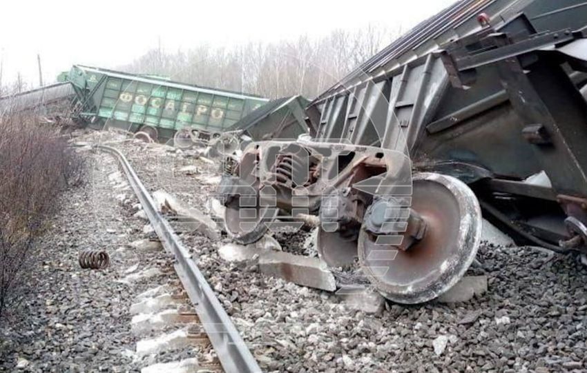 Под Рязанью в районе станции Дягилево подорвали железнодорожный состав. t.me/shot_shot 