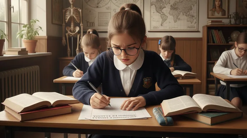 ВПР 6 класса в 2026 году. Фото сгенерировано нейросетью Nano Banana