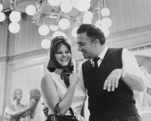 Клаудия Кардинале и Федерико Феллини. ФОТО: соцсети