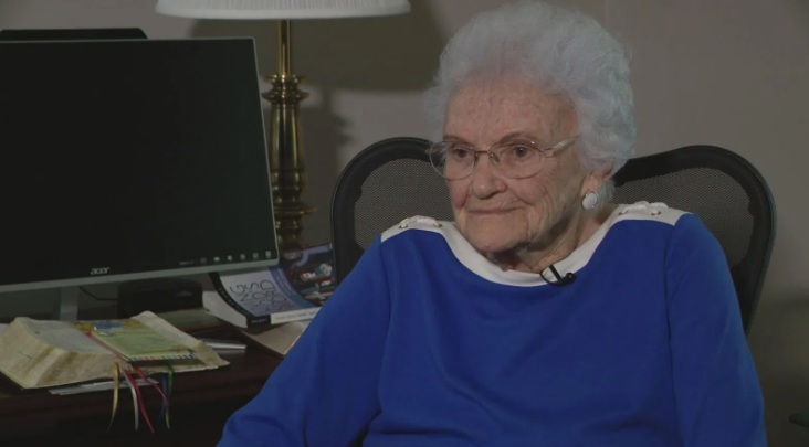 102-летняя Элинор Кэмпбелл Фейхел. Фото: abc6onyourside.com