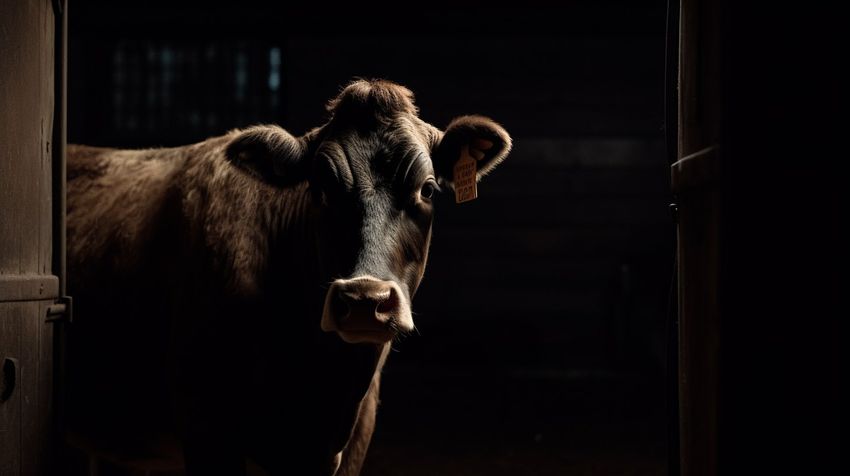 Дагестанца избили до амнезии за то, что его корова поцарапала машину соседа. Фото сгенерировано нейросетью midjourney.com по материалам статьи