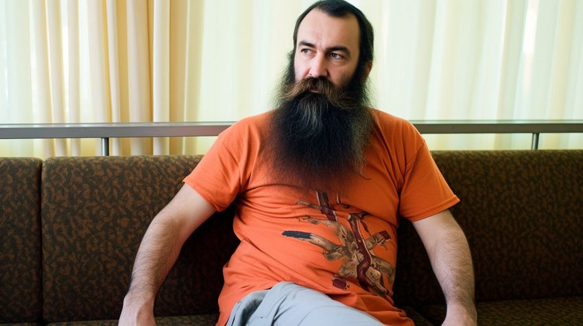 В Дагестане мужчина, задержанный за избиение жены, вскрыл себе вены и сбежал. Фото сгенерировано нейросетью midjourney.com по материалам статьи