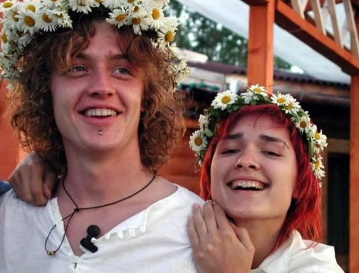 Оля Солнце и Май Абрикосов на «Доме-2». ФОТО: соцсети