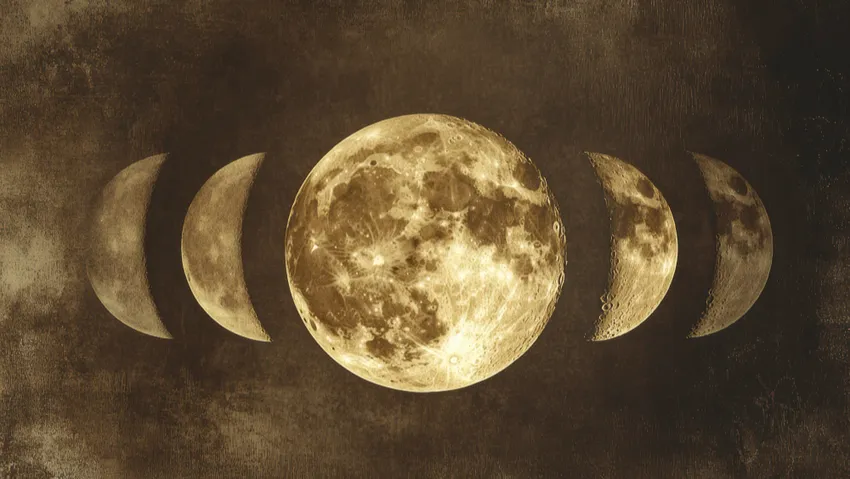 Фазы Луны в январе 2026 года. Фото: freepik.com