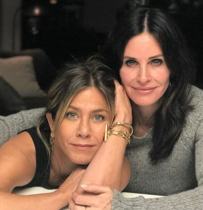 Кортни Кокс и Дженнифер Энистон. Фото: Инстаграм (запрещён в России) / @jenniferaniston