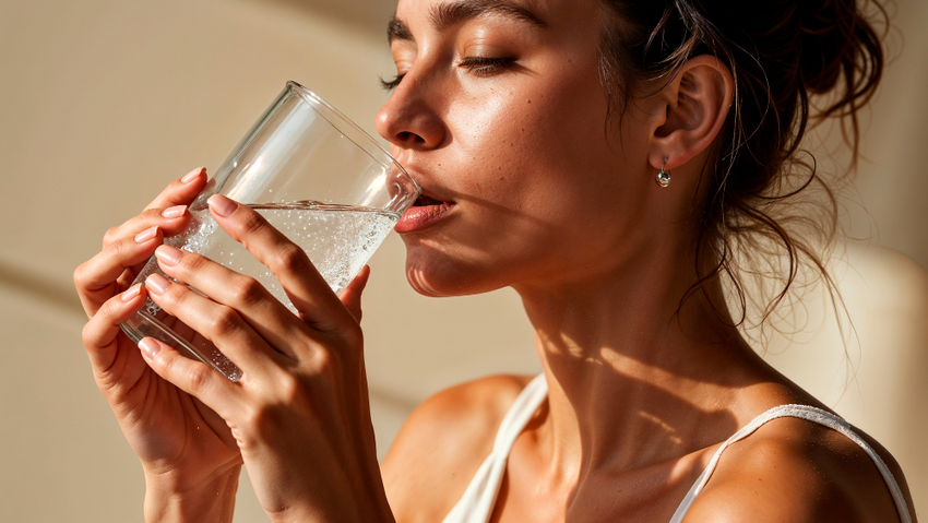 В дни магнитных бурь метеозависимым нужно больше пить воды, контролировать давление, соблюдать режим сна и снизить стресс. Фото: freepik.com