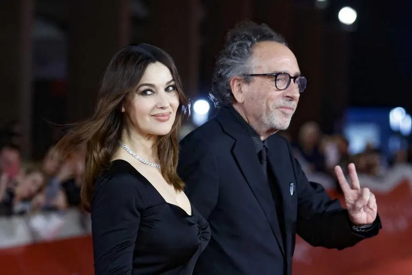 Моника Беллуччи и Тим Бертон расстались спустя три года отношений. Фото: parismatch.com