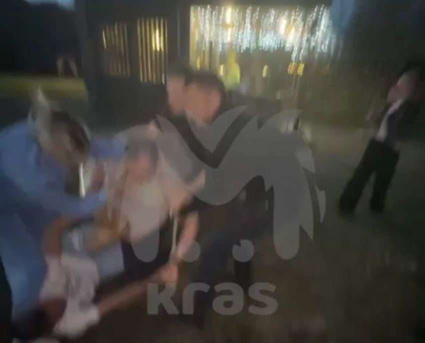 Футболисты "Енисея" подрались с отдыхающими на турбазе. ФОТО: T.ME/KRAS_MASH