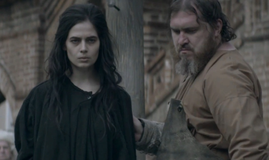 Даже под страхом пыток Салтыкова не стала оговаривать себя во время следствия. Кадр из сериала «Кровавая барыня» 