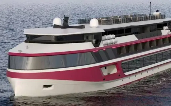 В 2027 году в России запустят первый круизный электролайнер — «Байкал». Фото: t.me/babr_mash